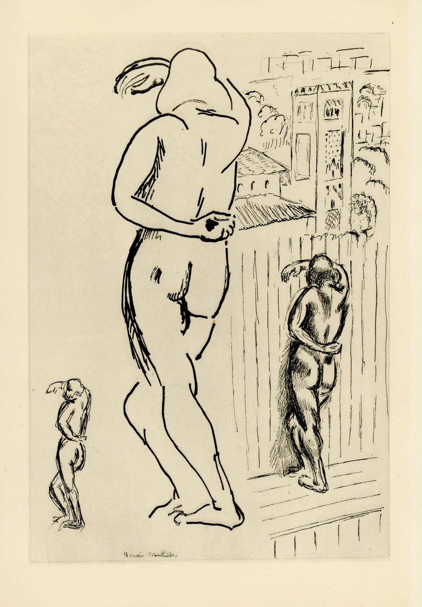 Henri Matisse - Planche II From "Cinquante Dessins" Art G S Pawn