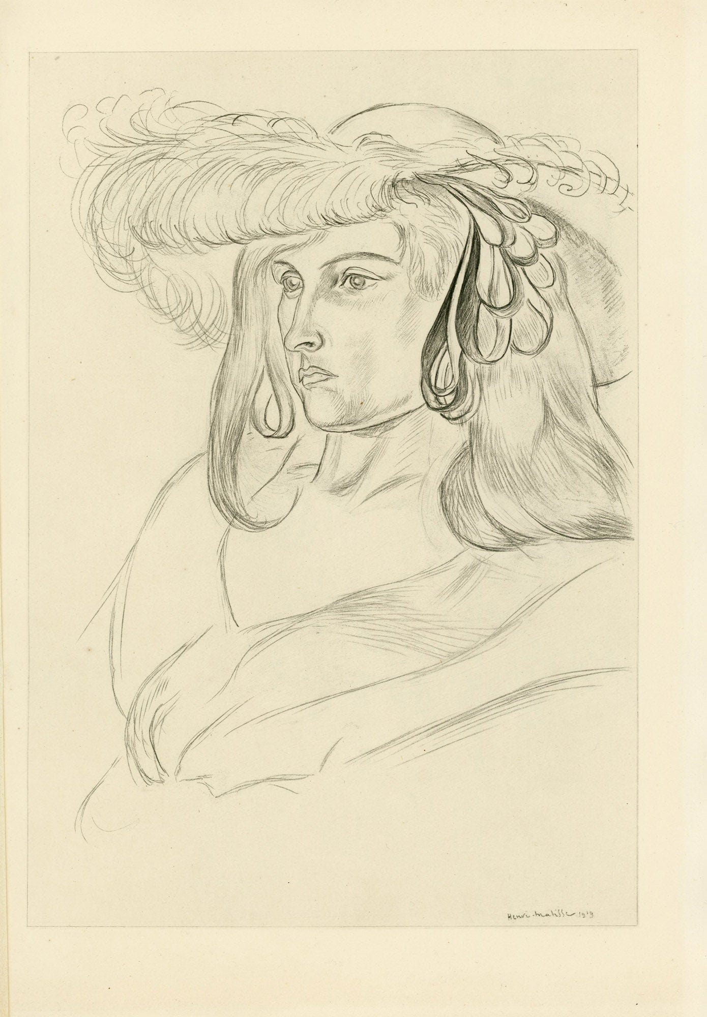 Henri Matisse - Planche XV From "Cinquante Dessins" Art G S Pawn