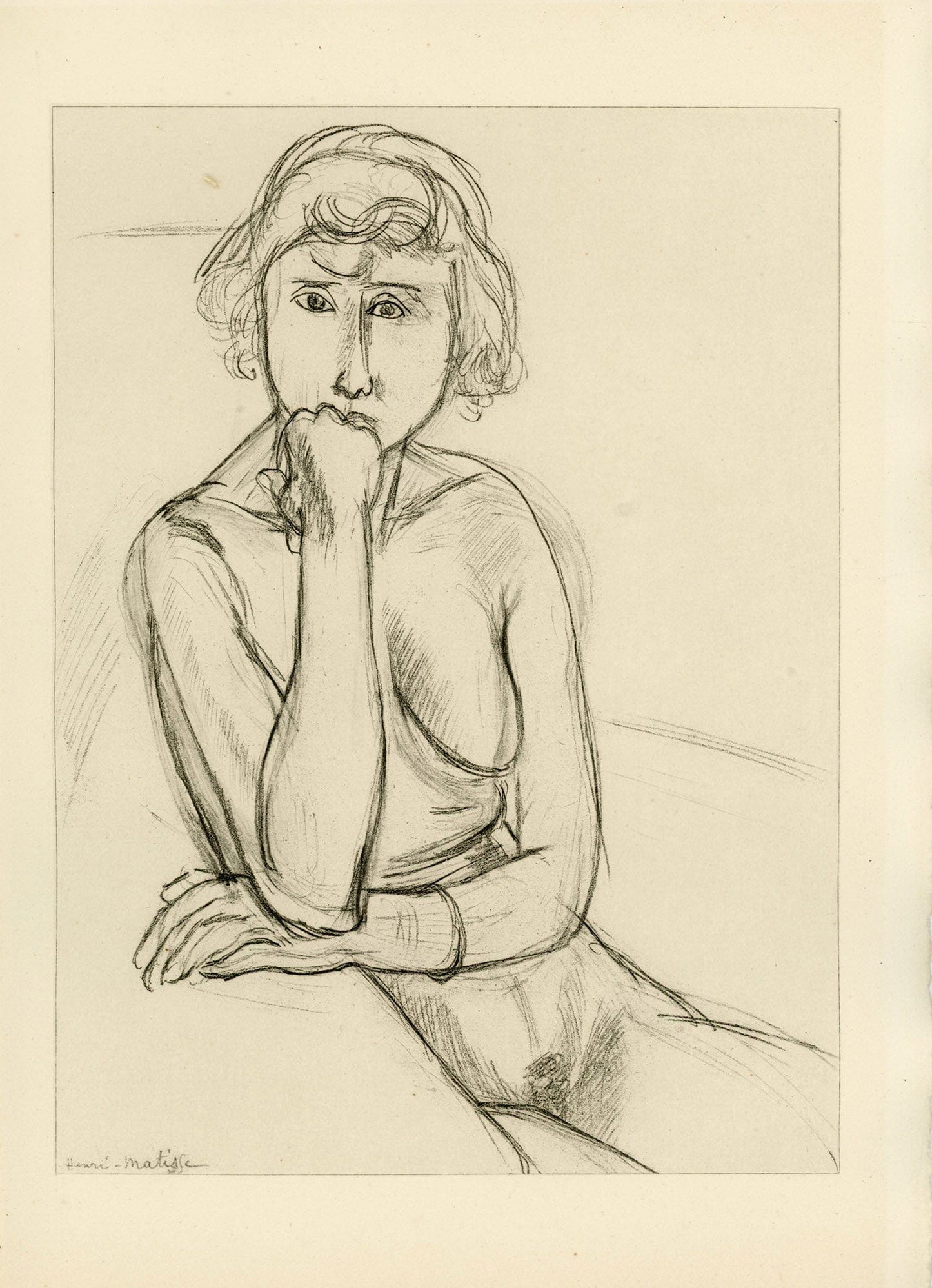 Henri Matisse - Planche XXIII From "Cinquante Dessins" Art G S Pawn