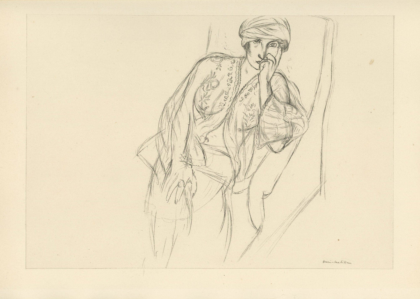 Henri Matisse - Planche XXIV From "Cinquante Dessins" Art G S Pawn