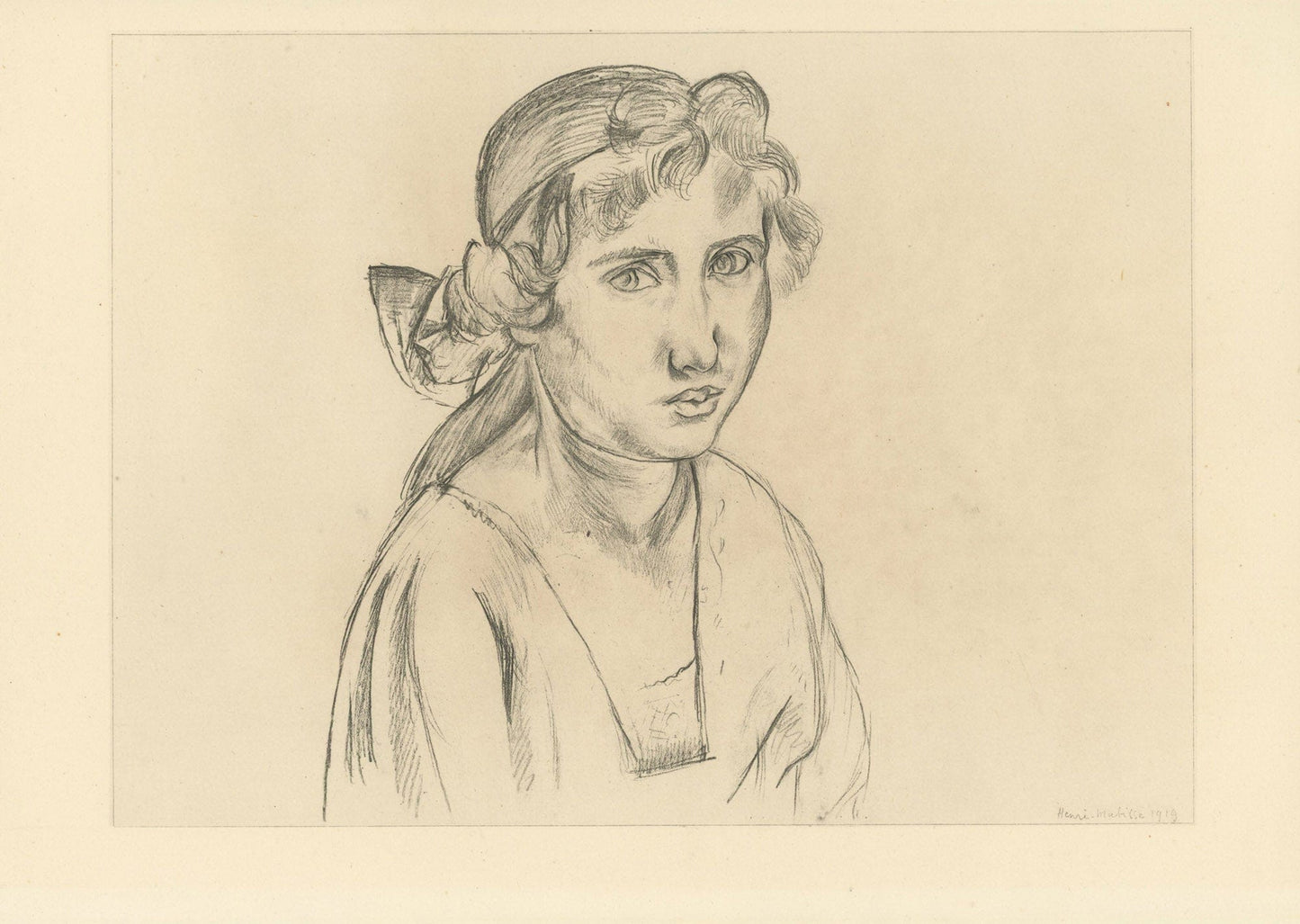 Henri Matisse - Planche XII From "Cinquante Dessins" Art G S Pawn