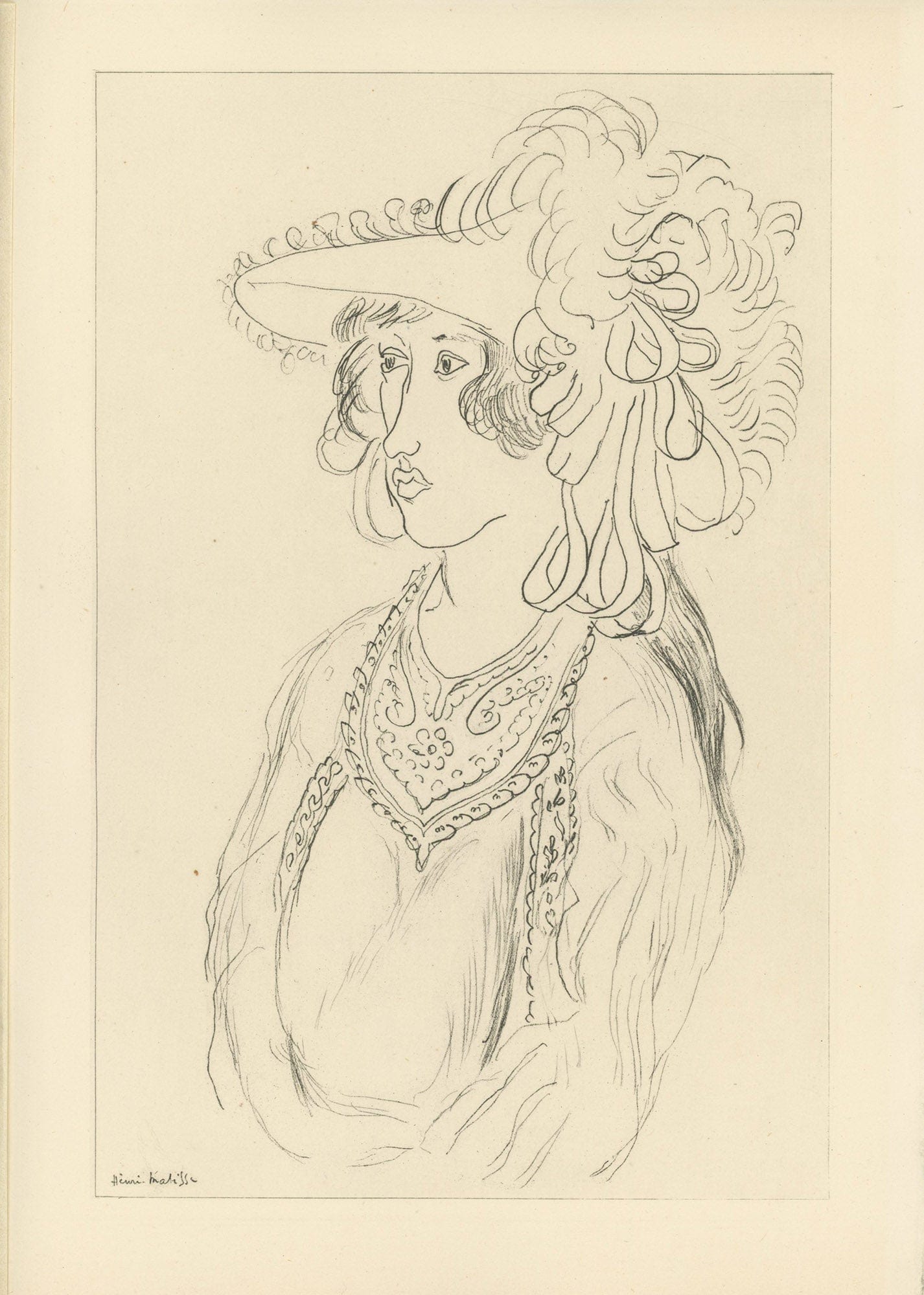 Henri Matisse - Planche XXXII From "Cinquante Dessins" Art G S Pawn