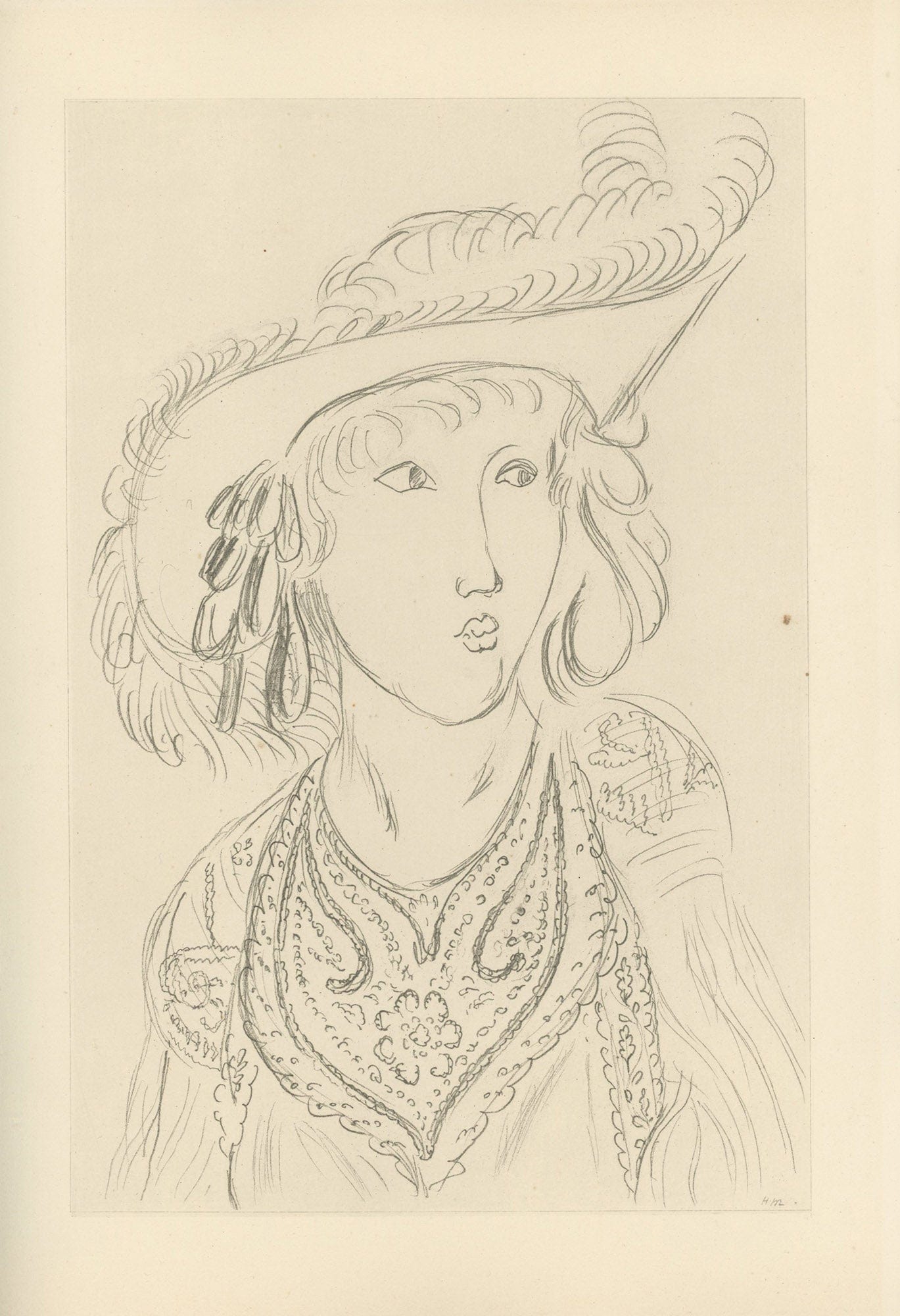 Henri Matisse - Planche XXXIV From "Cinquante Dessins" Art G S Pawn