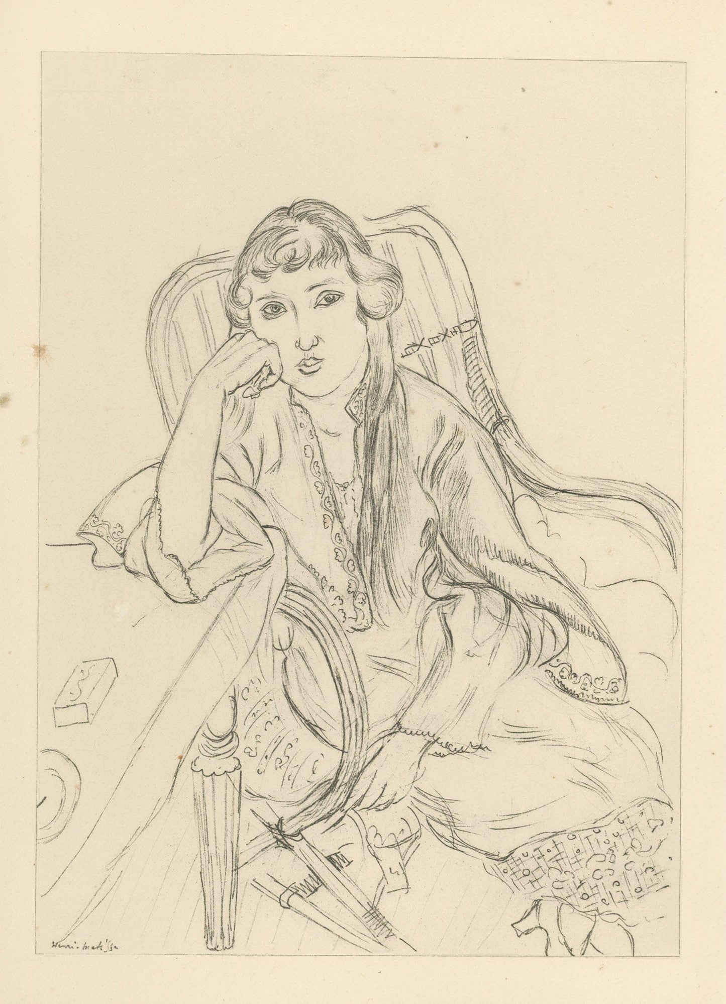 Henri Matisse - Planche XXXIX From "Cinquante Dessins" Art G S Pawn