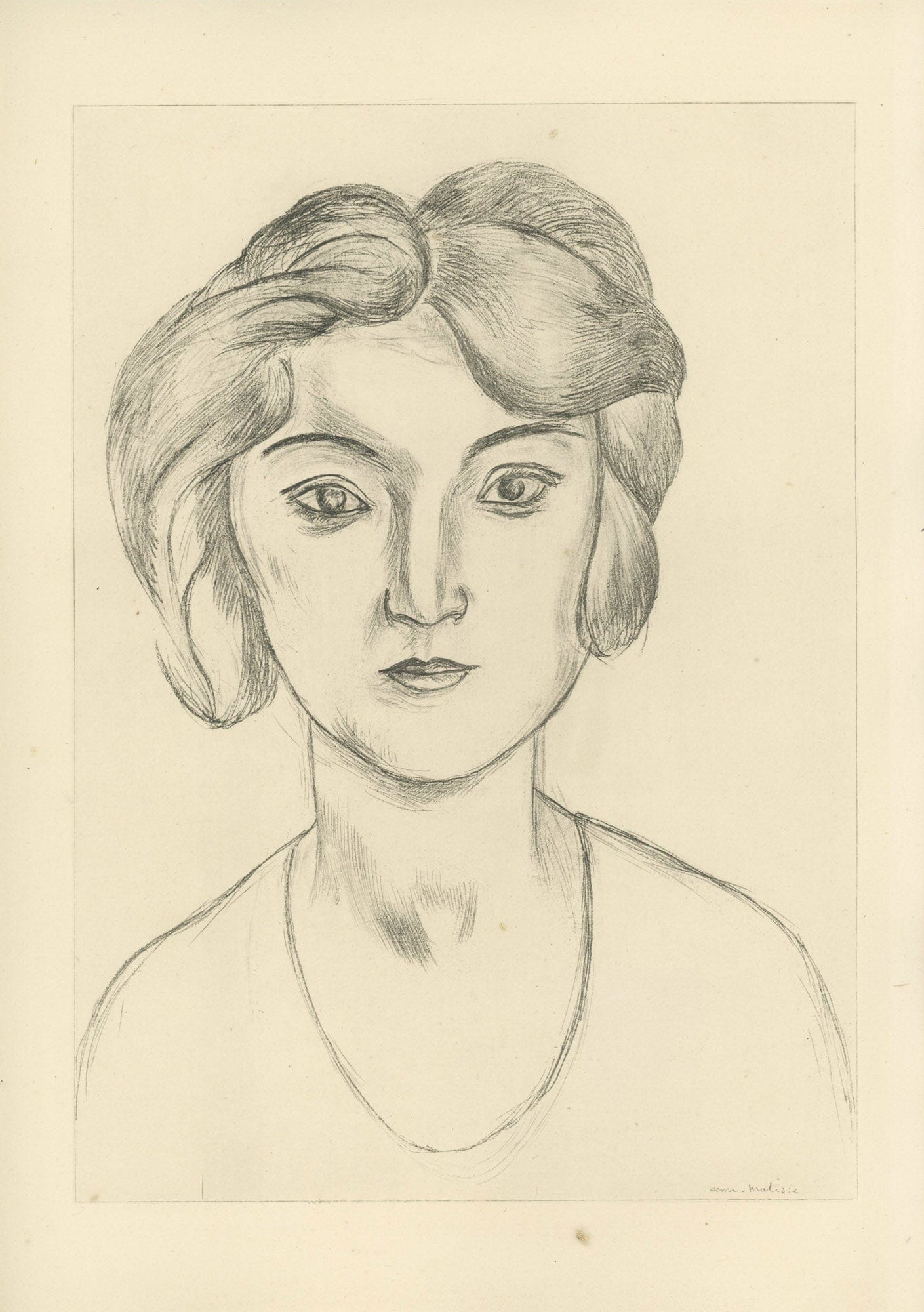 Henri Matisse - Planche XLVI From "Cinquante Dessins" Art G S Pawn