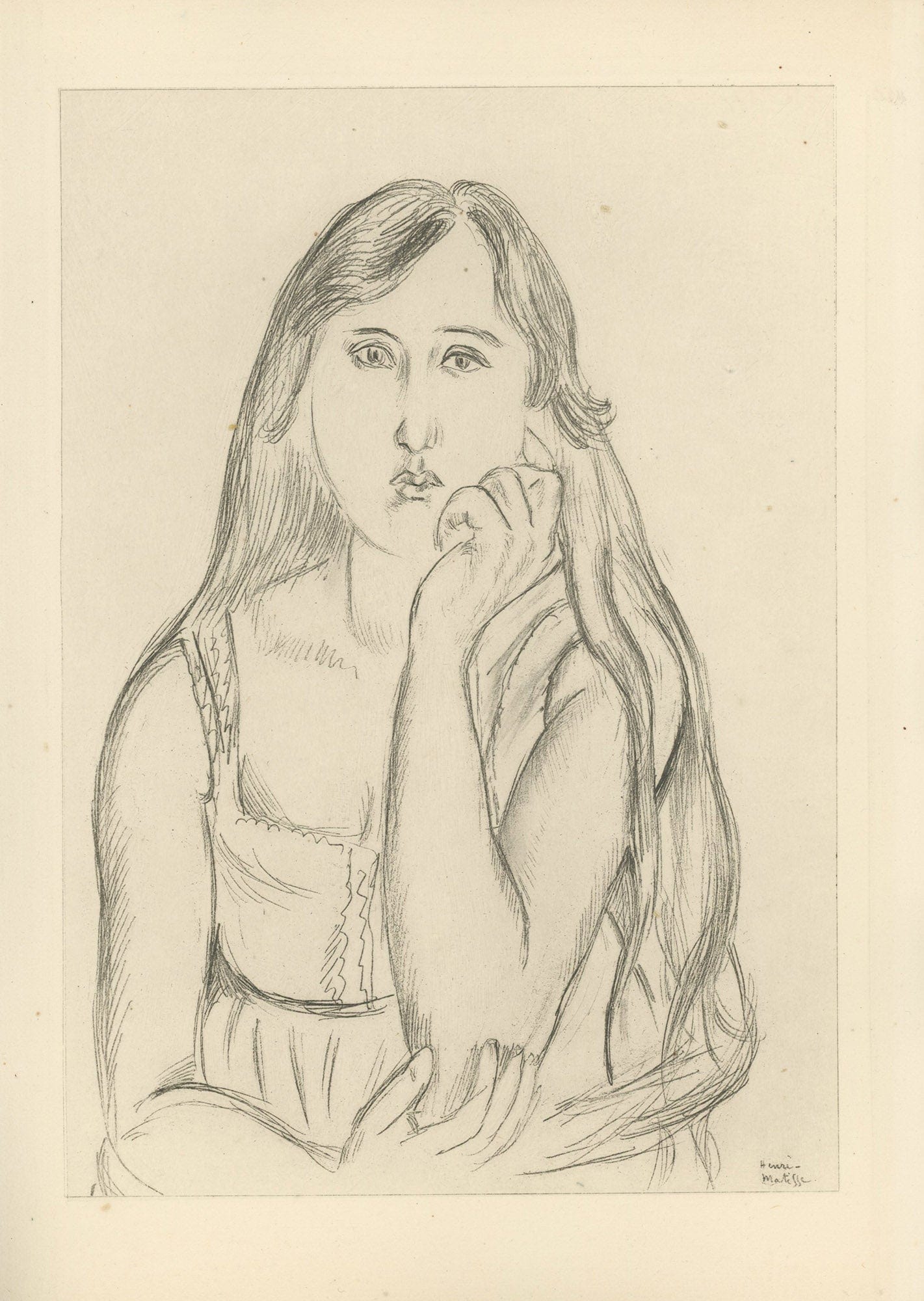 Henri Matisse - Planche XLVII From "Cinquante Dessins" Art G S Pawn