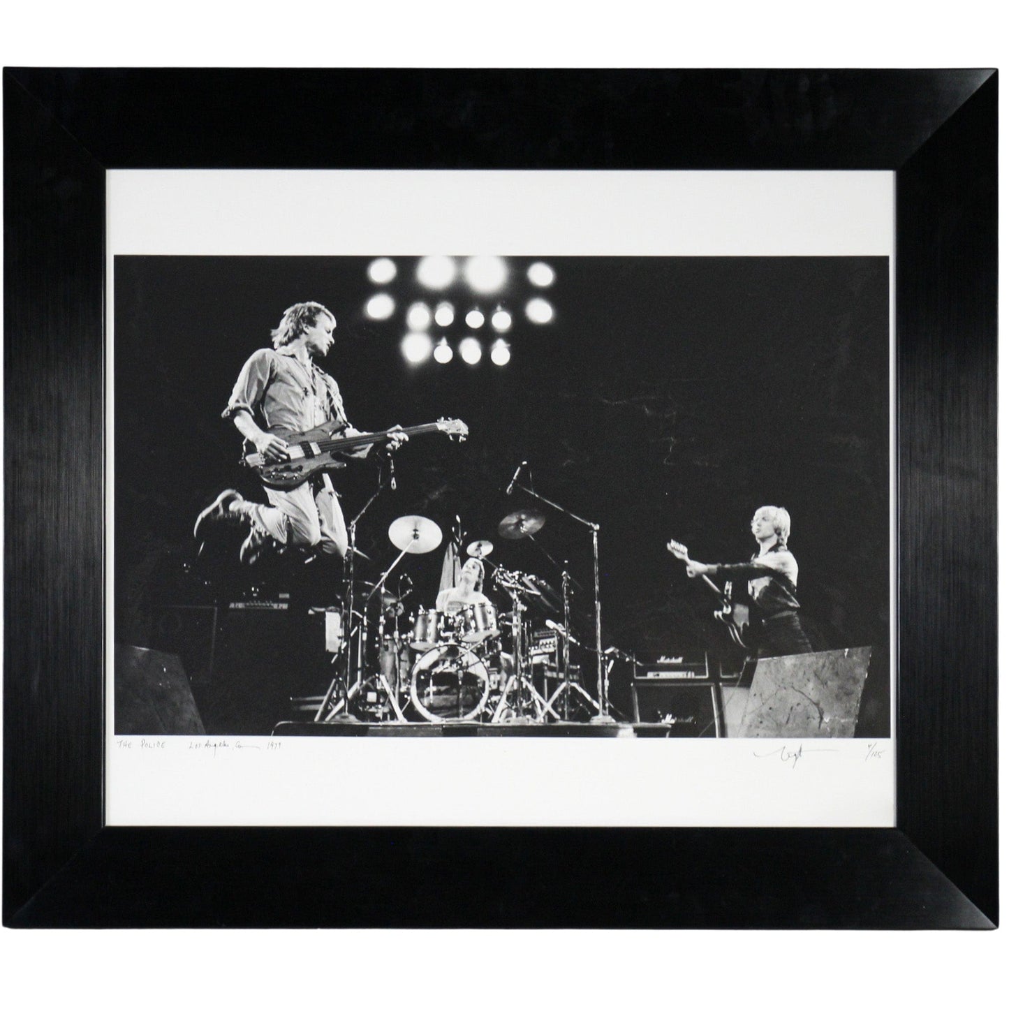 Neal Preston; The Police Los Angeles CA 1979 Art Gold & Silver Pawn Shop