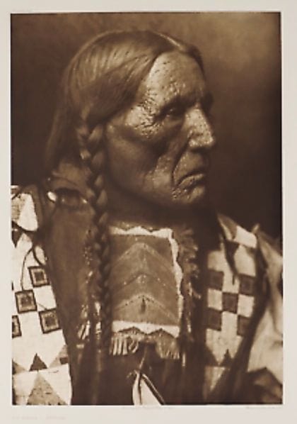 Edward Curtis; No Bear-Atsina Art G S Pawn