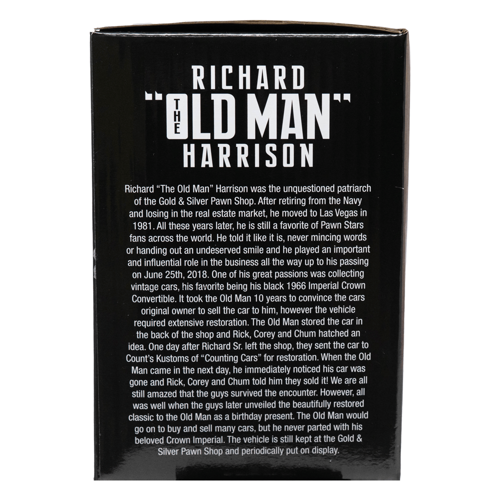 Richard "The Old Man" Harrison Bobble Head G S Pawn