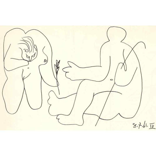 Pablo Picasso - Untitled "Les Dejeuners" XII Thumbnail