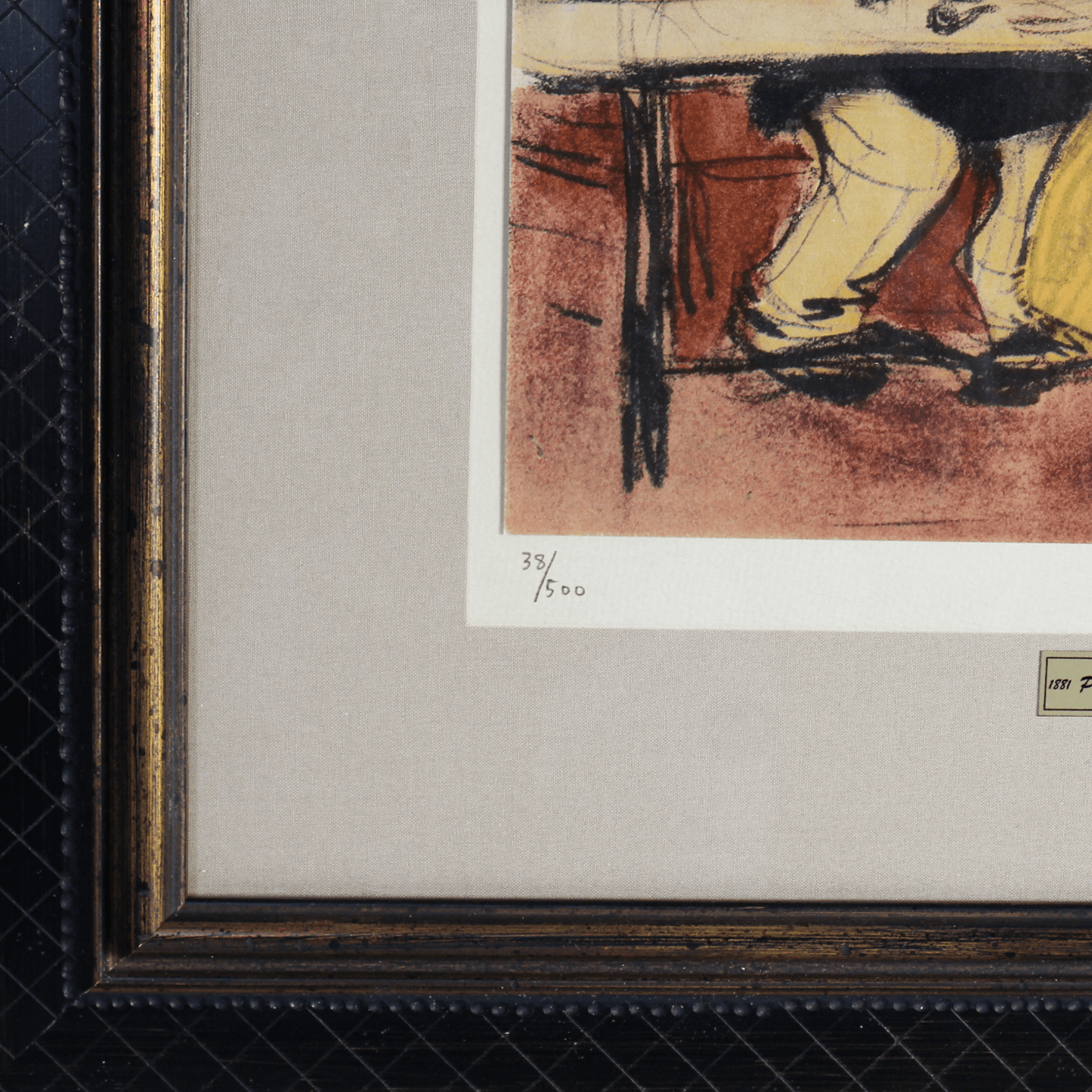 Pablo Picasso; Le Divan Art Gold & Silver Pawn Shop