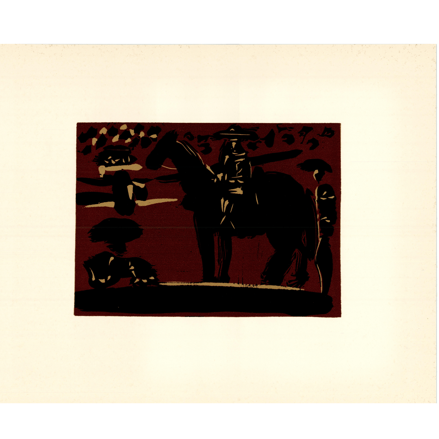 Pablo Picasso; Picador Montado Art G S Pawn