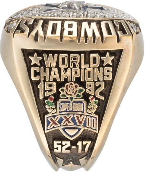 1992 Dallas Cowboys Super Bowl Ring - Salesman Sample Gold & Silver Pawn Shop