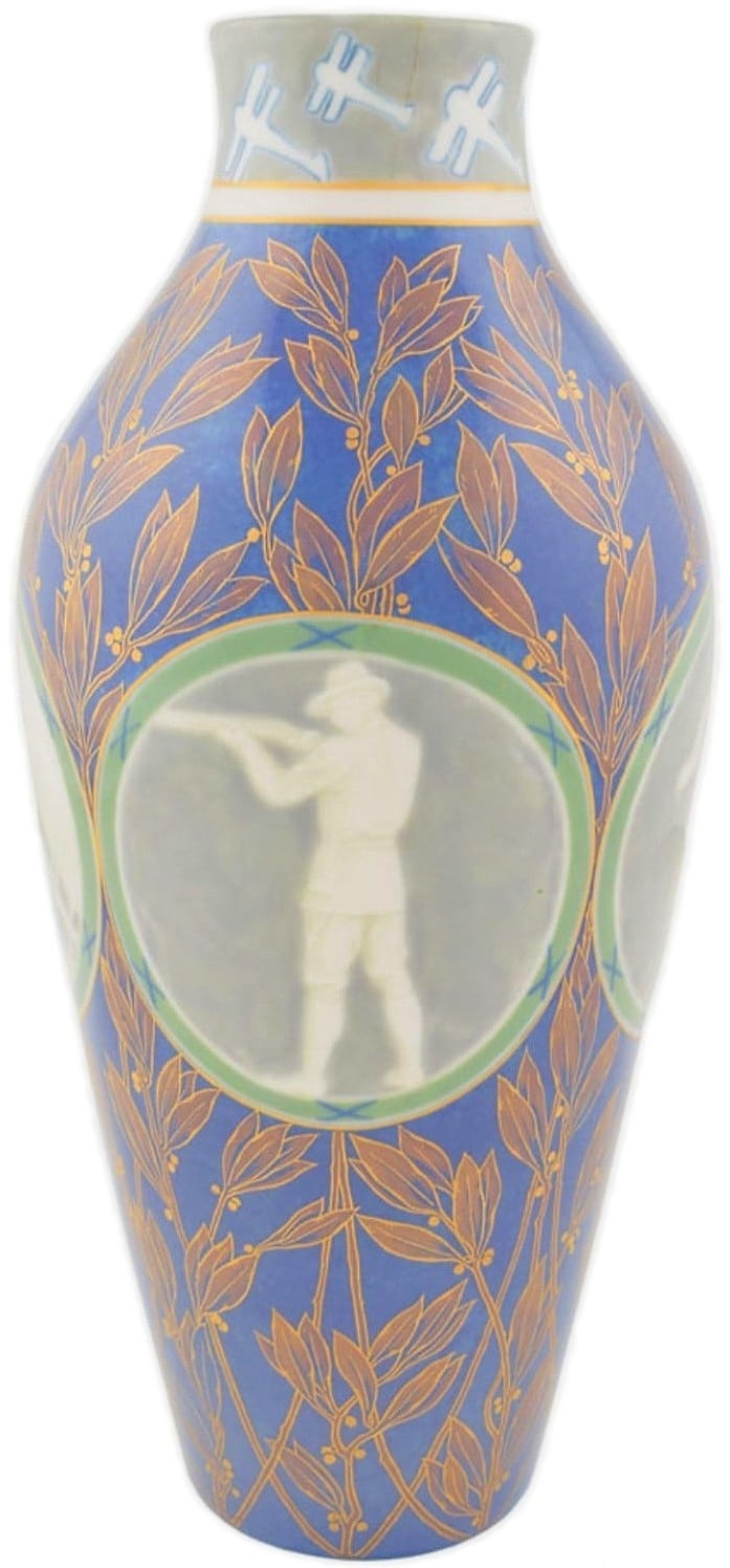 1924 Paris Olympics Gold Medal Winner Sèvres Vase