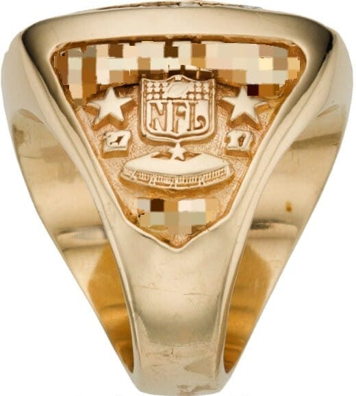 1995 Dallas Cowboys Super Bowl Ring Gold & Silver Pawn Shop