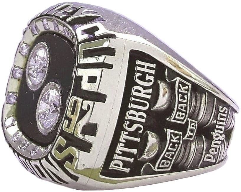 1992 Pittsburgh Penguins Stanley Cup Ring Gold & Silver Pawn Shop