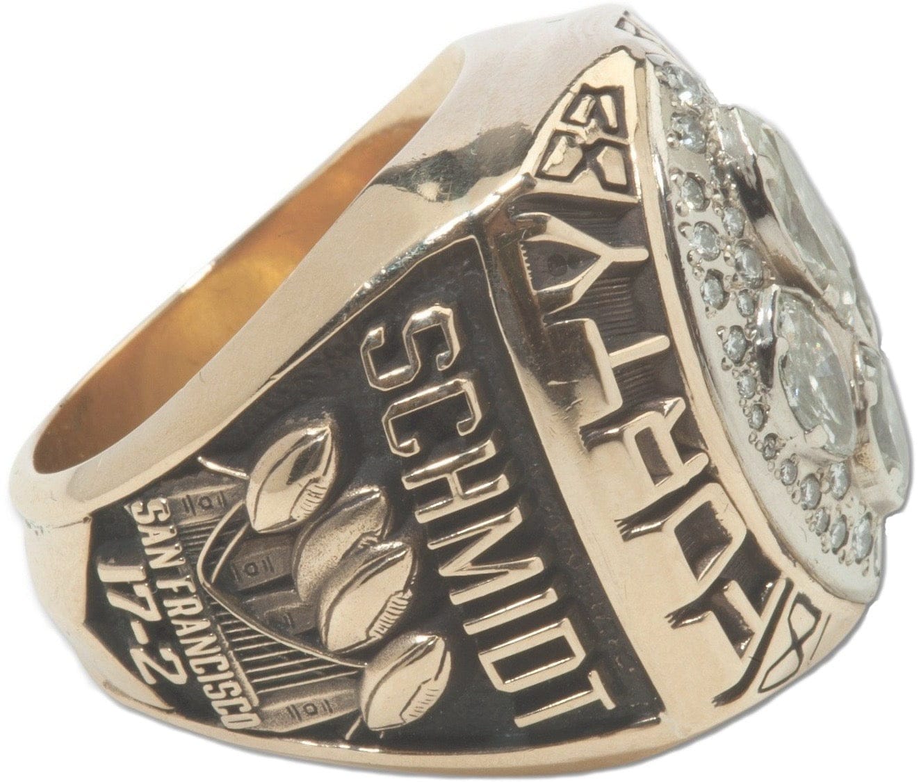 1989 San Francisco 49'ers Super Bowl Ring Gold & Silver Pawn Shop
