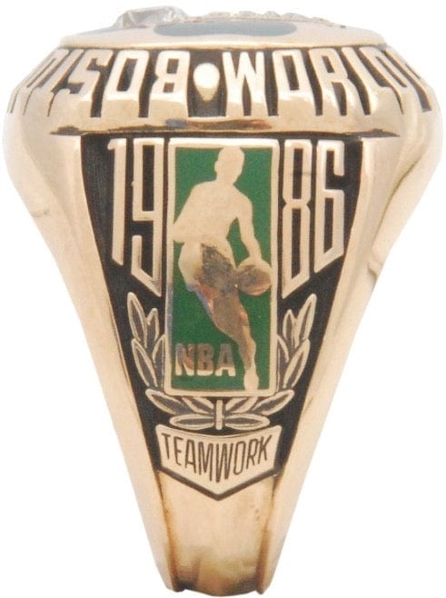 1986 Boston Celtics NBA Championship Ring - Executive Gold & Silver Pawn Shop