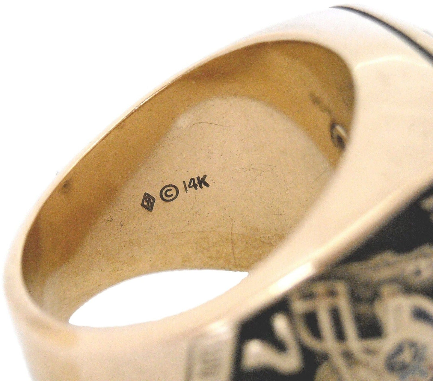 1999 Tennessee Titans AFC Championship Ring Gold & Silver Pawn Shop