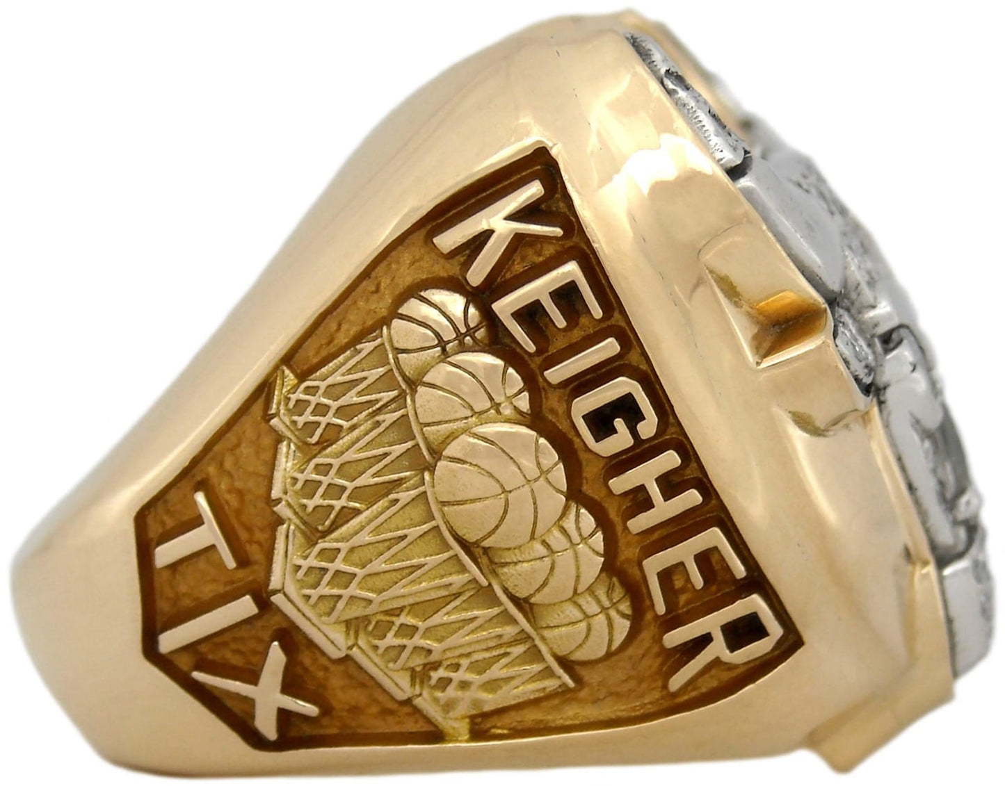 1997 Chicago Bulls NBA Championship Ring Gold & Silver Pawn Shop