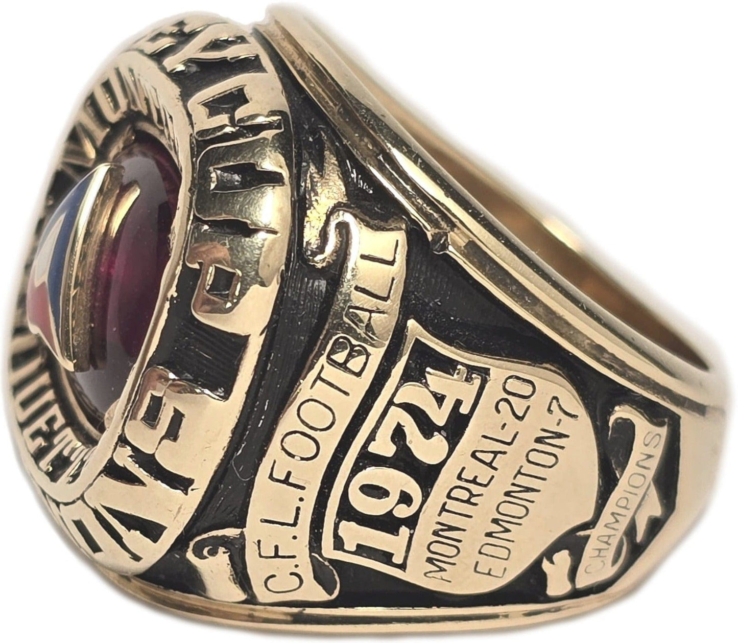 1974 Montreal Alouettes Grey Cup Ring Gold & Silver Pawn Shop