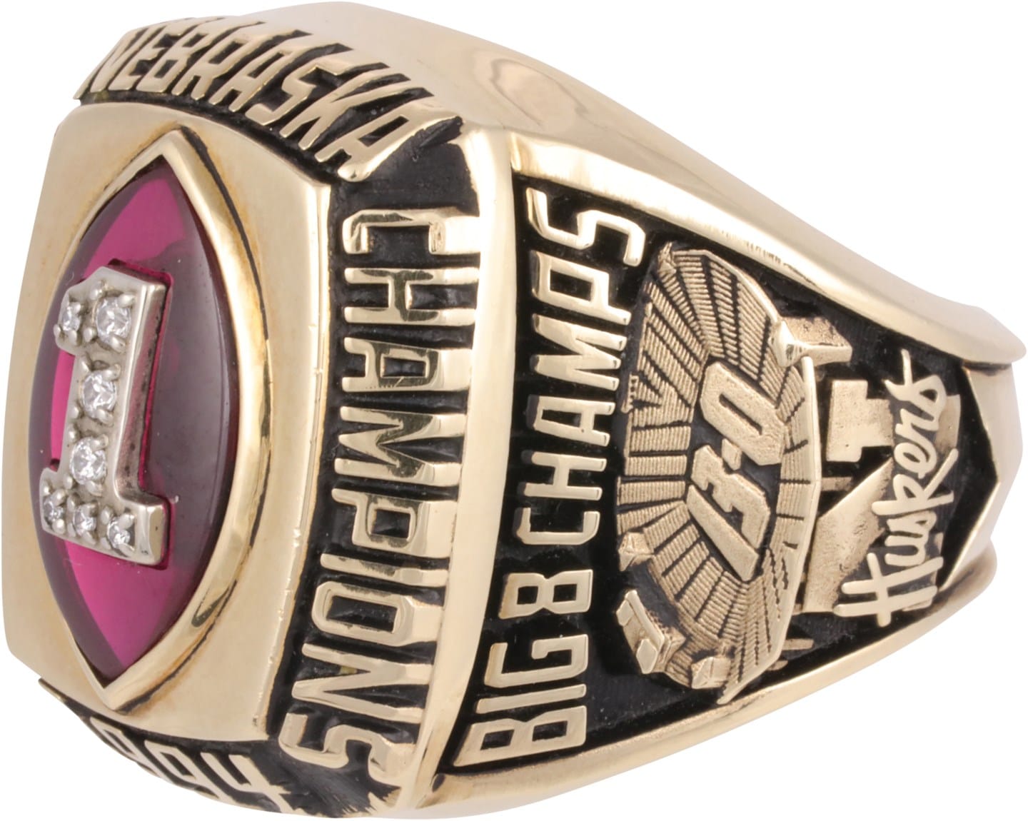 1994 University of Nebraska NCAA Championship Ring Gold & Silver Pawn Shop