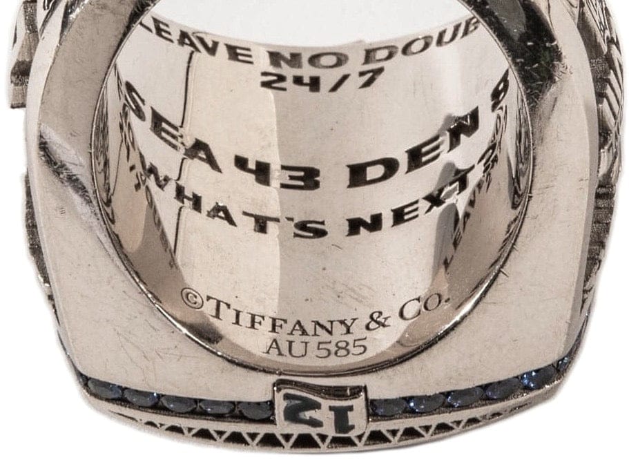 2013 Seattle Seahawks Super Bowl Ring Gold & Silver Pawn Shop