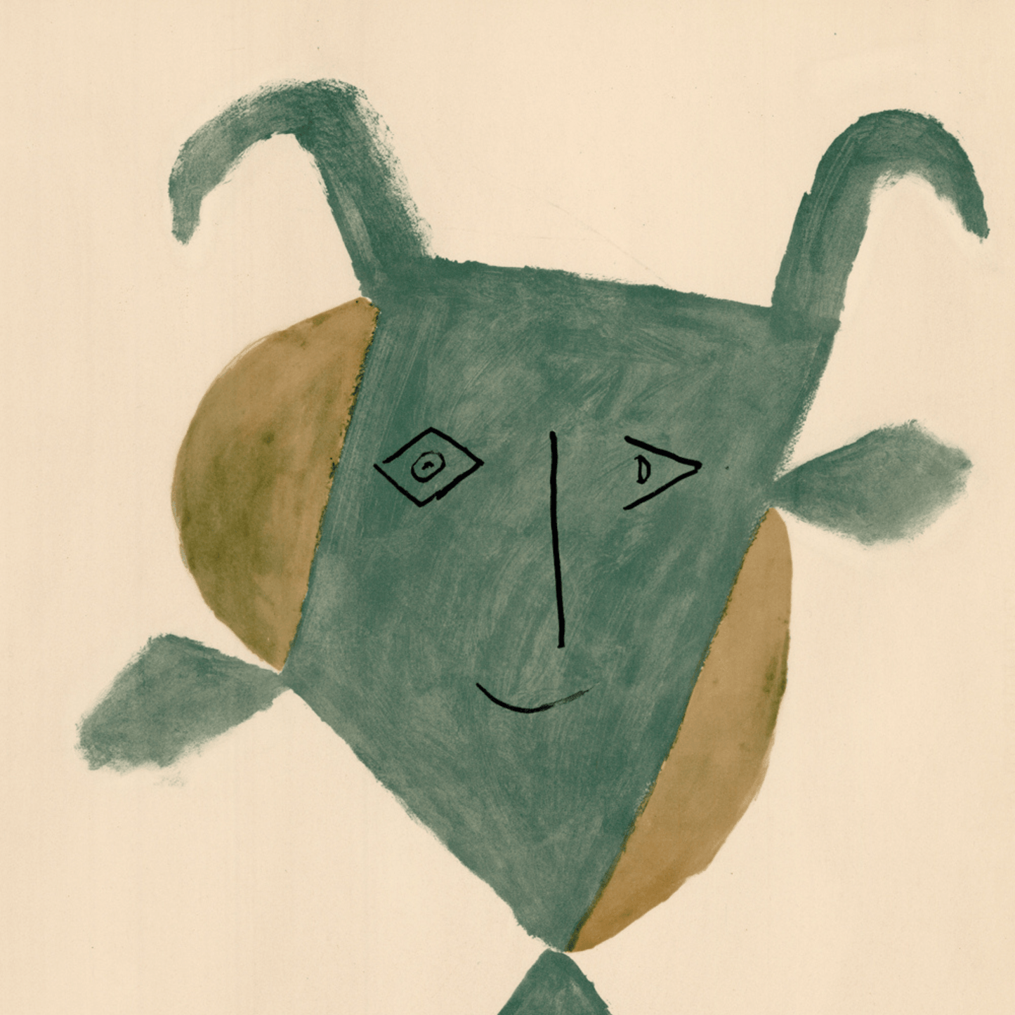 Pablo Picasso: Untitled V Pochoir from Faunes et Flore d'Antibes Art G S Pawn