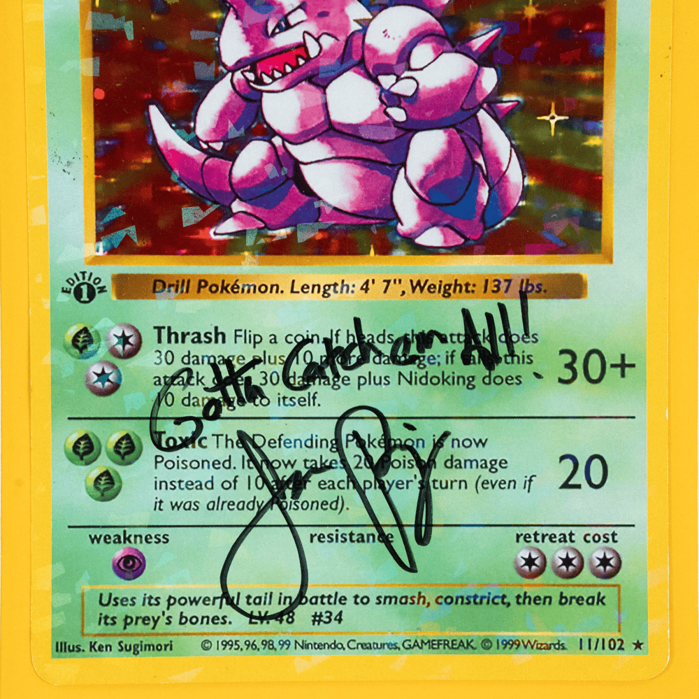 Pokemon Jason Page Signed Memorabilia
Gold & Silver Pawn Shop