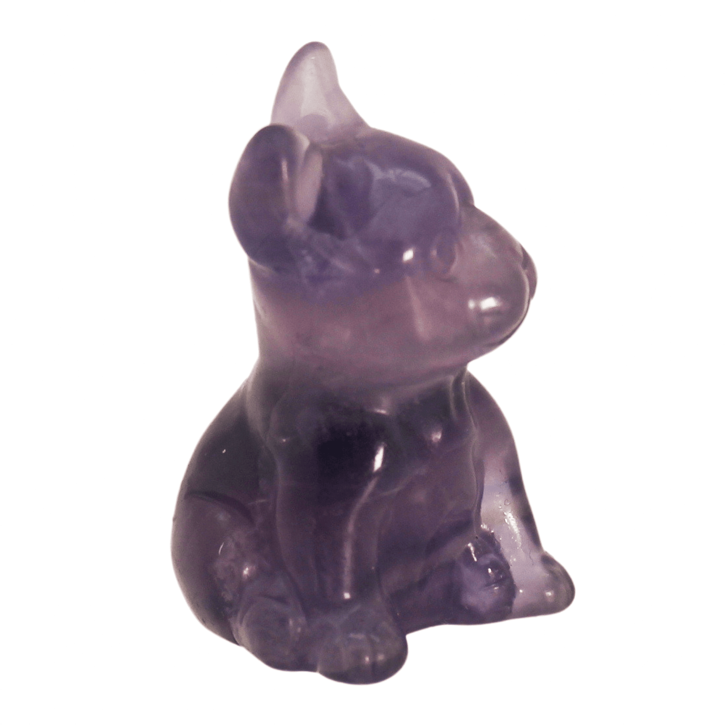 Hand Carved Bulldog Art Gold & Silver Pawn Shop