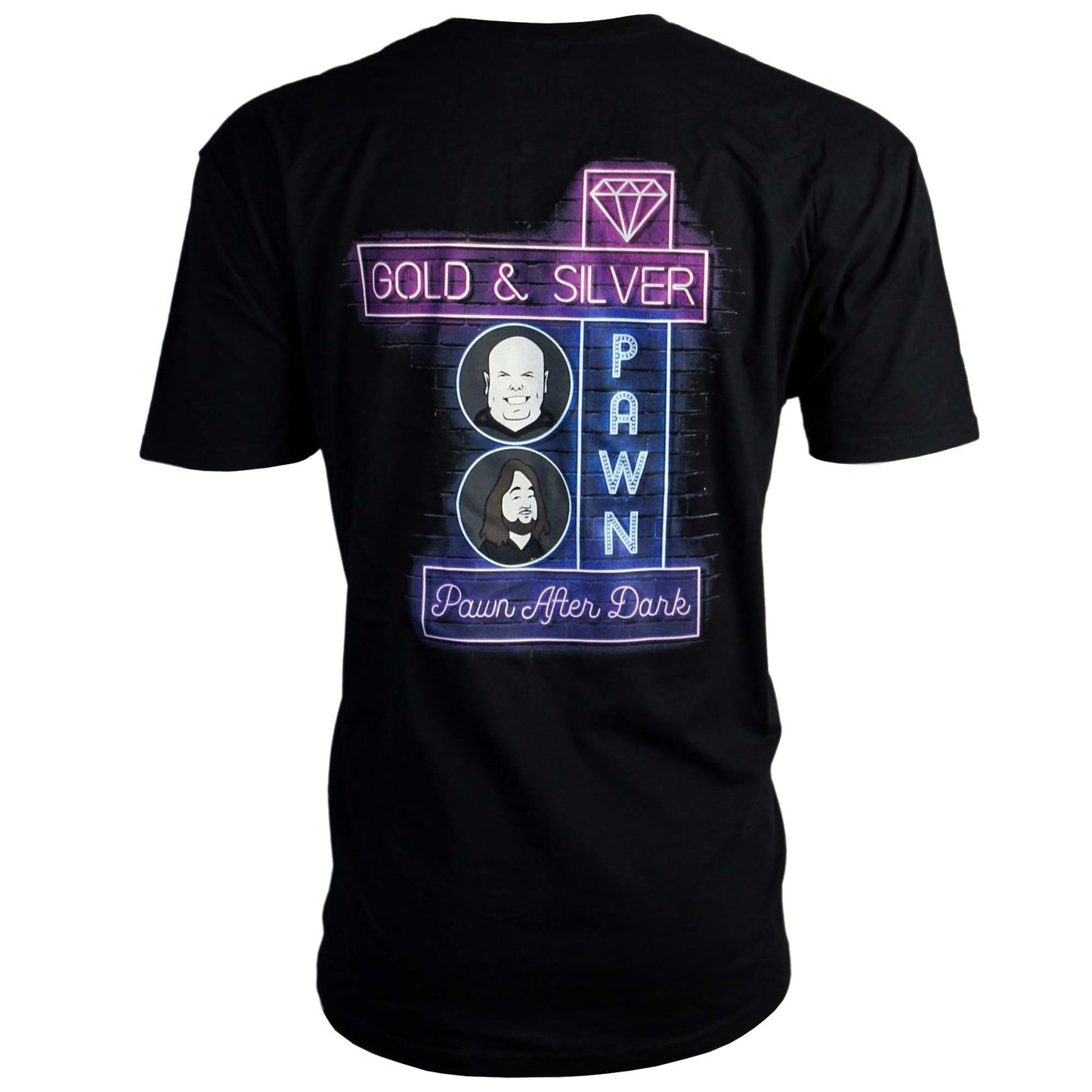 Pawn After Dark T-Shirt Gold & Silver Pawn Shop
