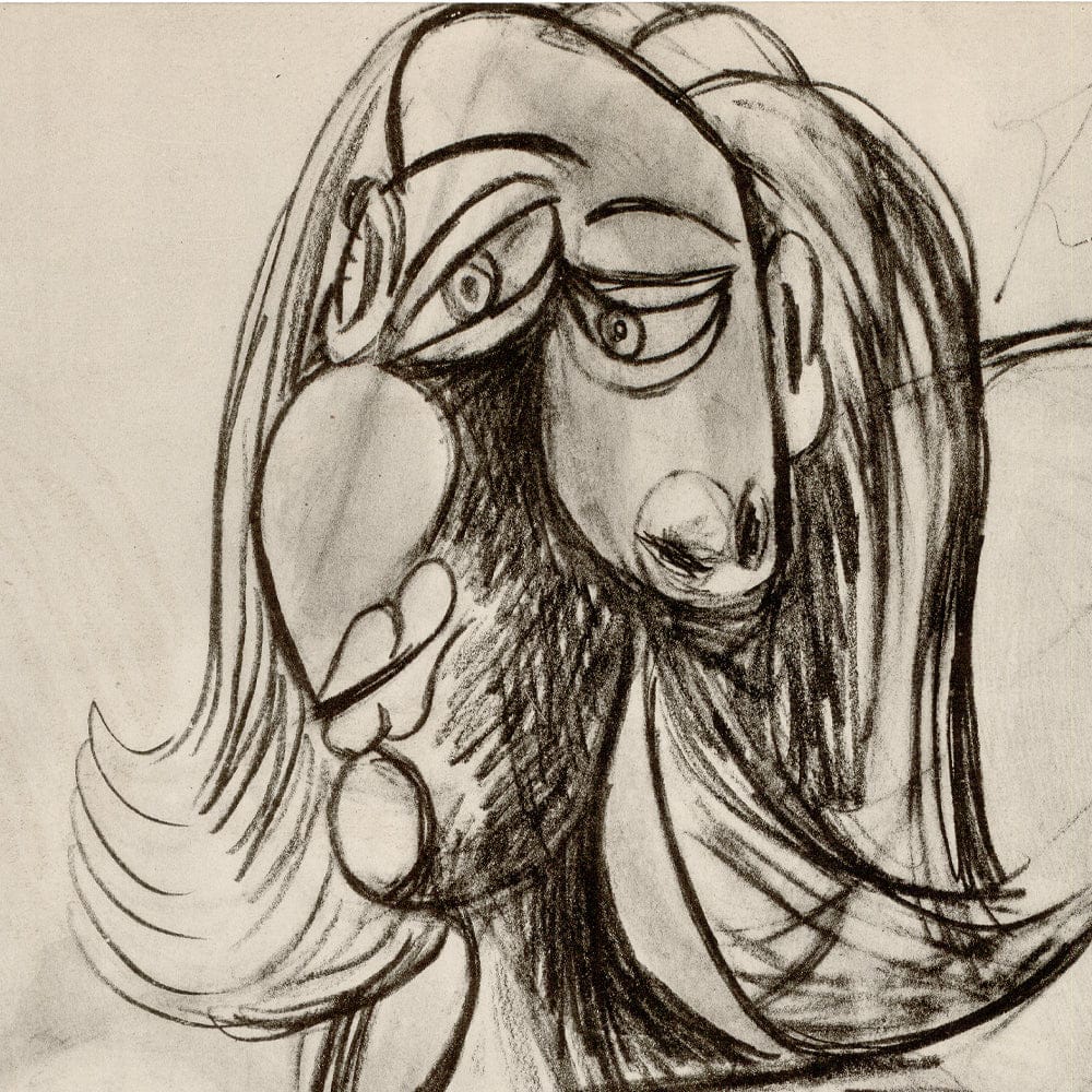 Picasso: Cubist Portrait, Royan, 8.6.40, Carnet de Dessins Art Gold & Silver Pawn Shop