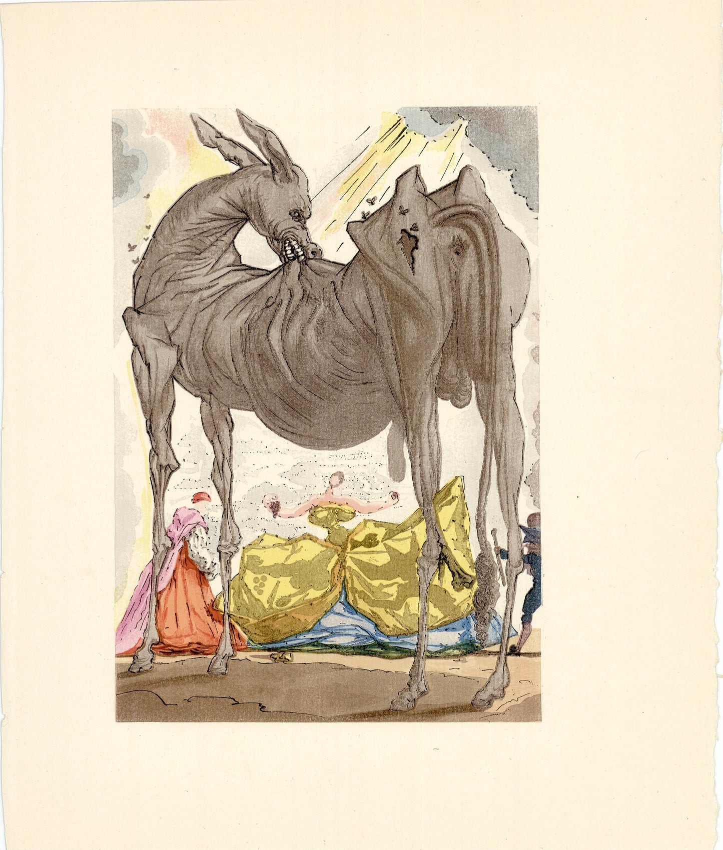 Salvador Dali; "The doubt of reality" From Le Tricorne, 1959 Art G S Pawn