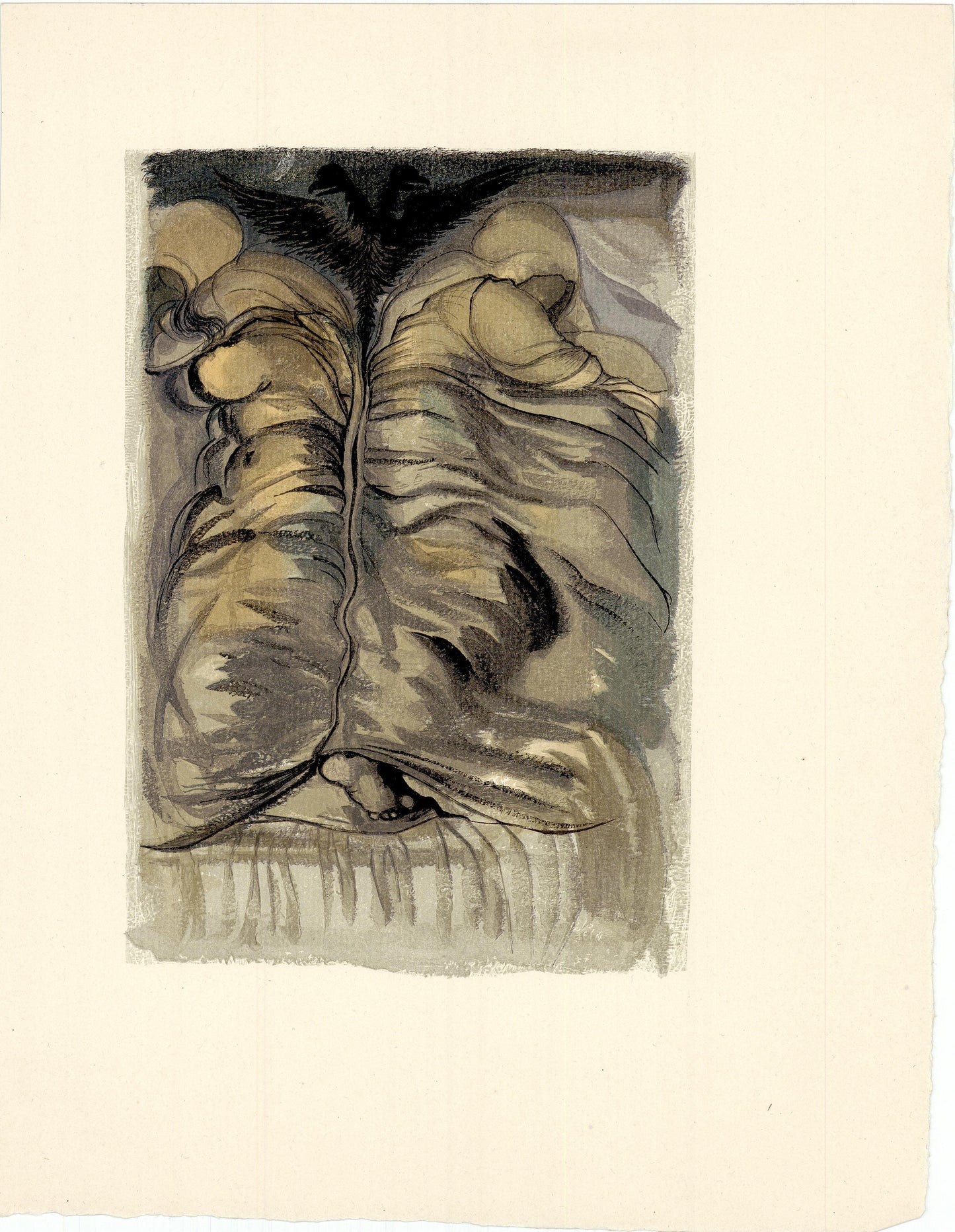 Salvador Dali; "The bottom of happiness" From Le Tricorne, 1959 Art G S Pawn