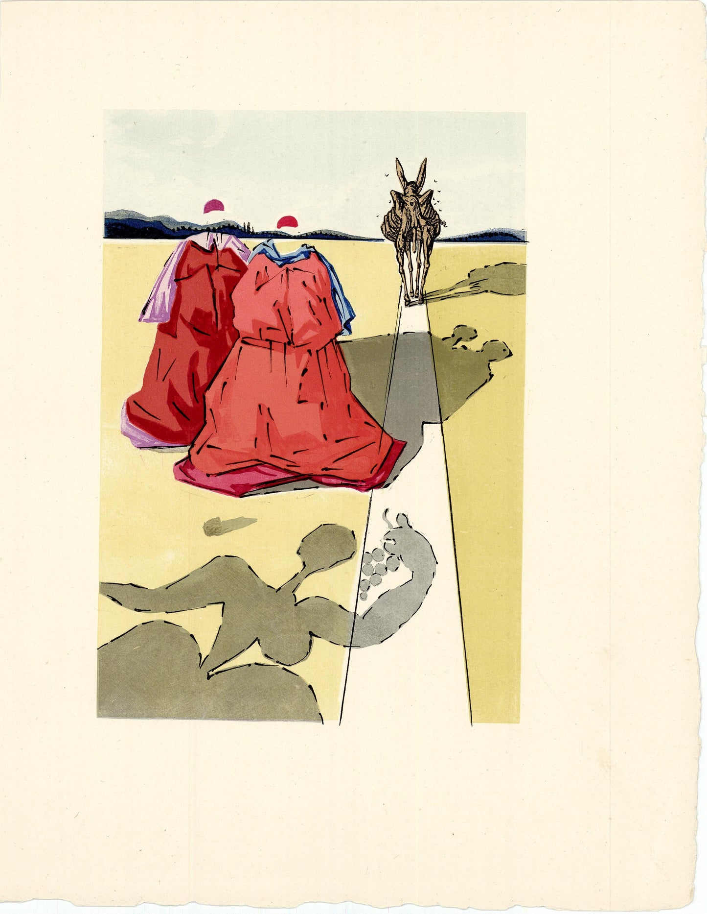 Salvador Dali; "Talents of the spouses" From Le Tricorne, 1959 Art G S Pawn
