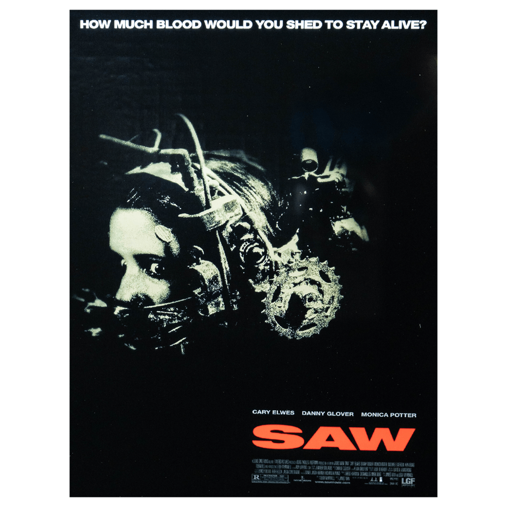 "Saw" Autographed Sawblade Memorabilia Gold & Silver Pawn Shop