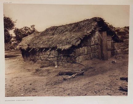 Edward Curtis; Southern Diegueno House Art G S Pawn
