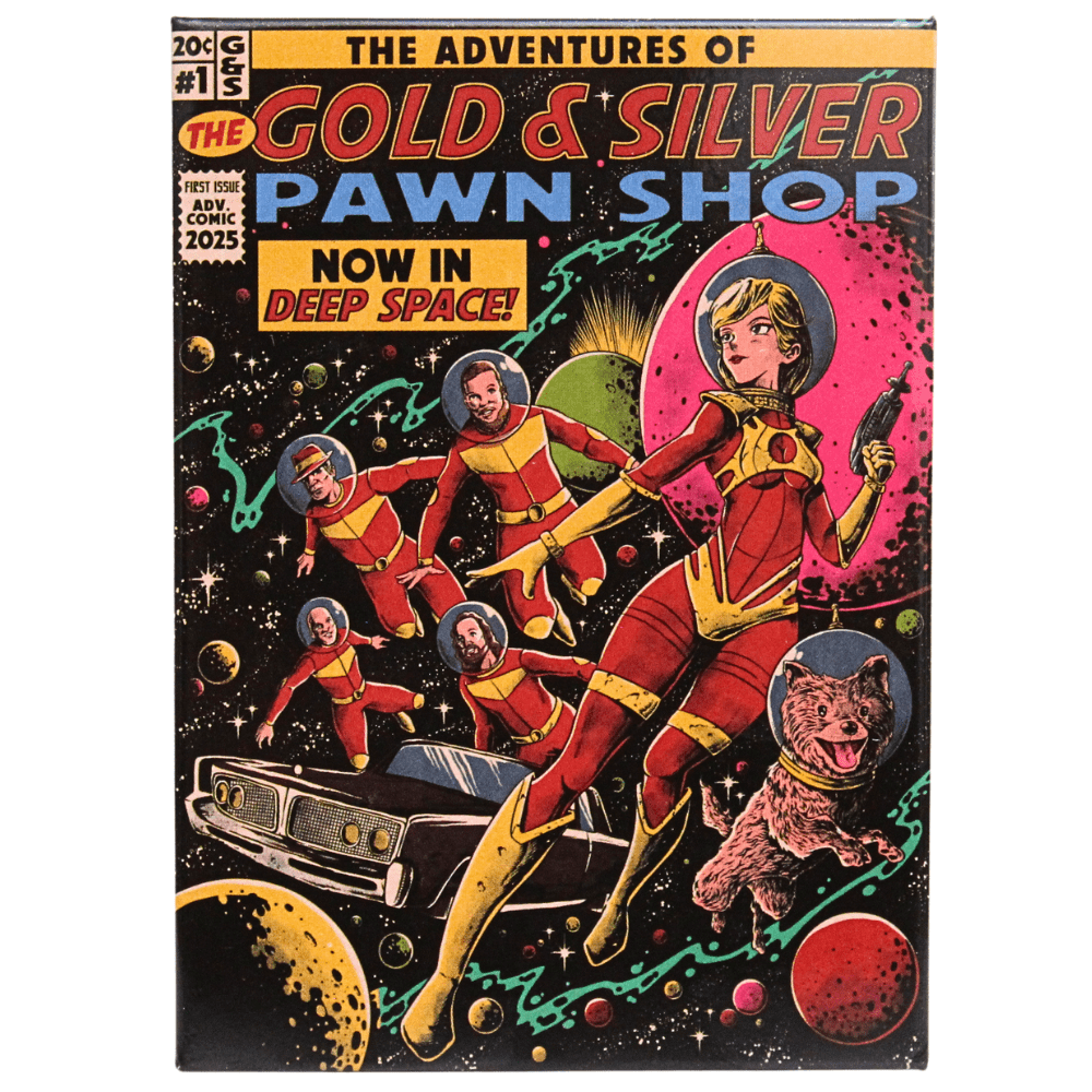 The Adventures of Gold & Silver Pawn Shop Magnet Gold & Silver Pawn Shop