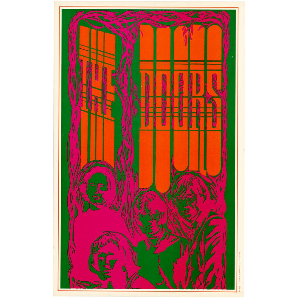 The Doors: Original Saladin Productions Original Poster, 1967