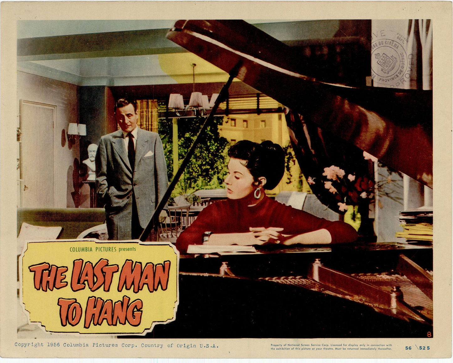 The Last Man to Hang: Original Lobby Card Bundle, 1956 Art G S Pawn