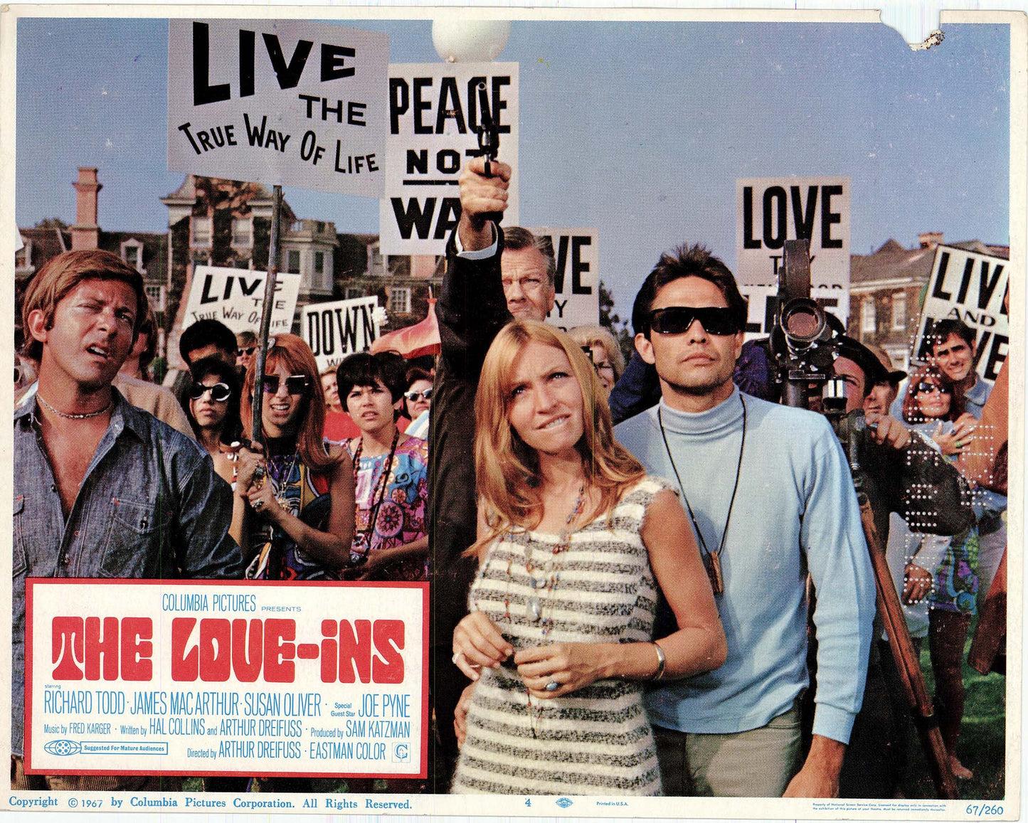 The Love Ins: Original Lobby Card Bundle, 1967 Art G S Pawn