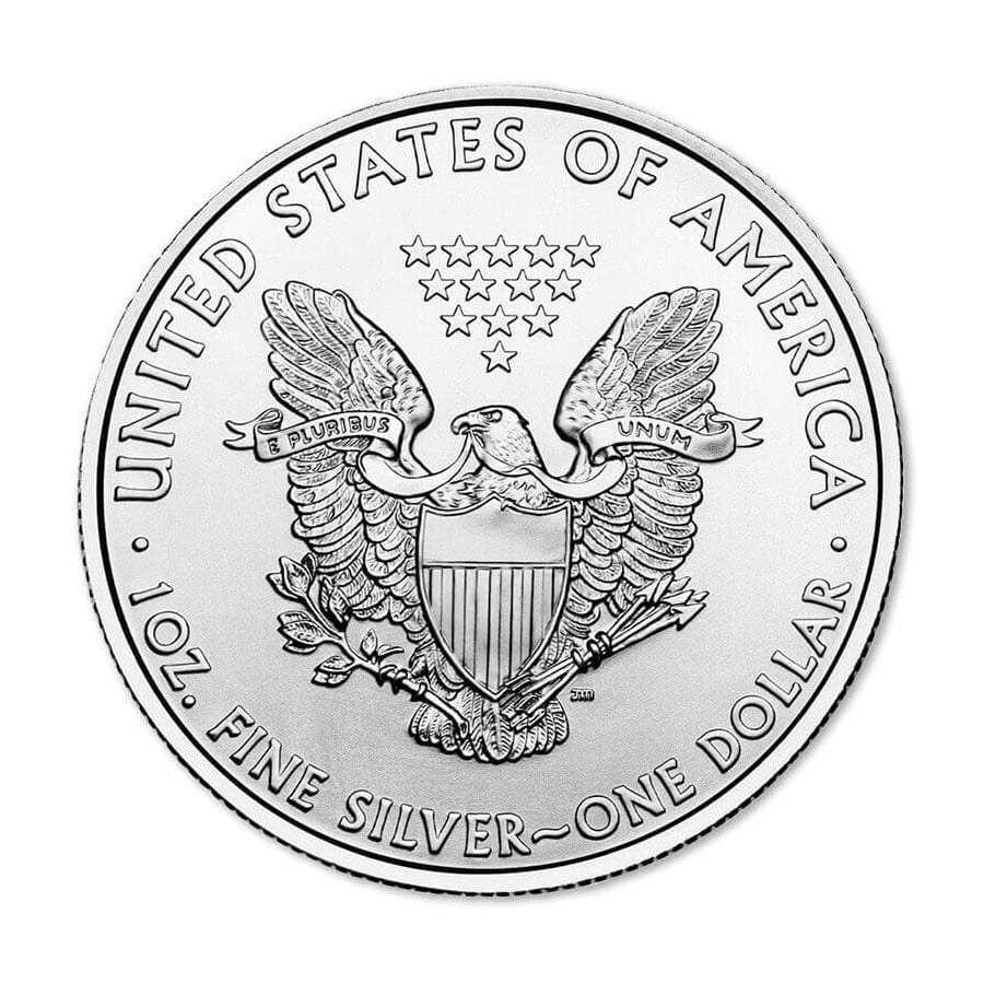 Random Date Silver Eagle Type 1 Gold & Silver Pawn Shop