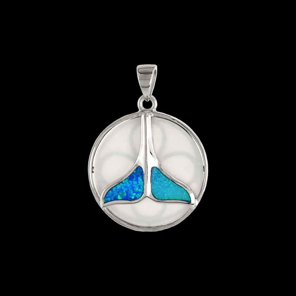 Sterling Silver Mosaic Opal White Tail Mother of Pearl Pendant
Gold & Silver Pawn Shop