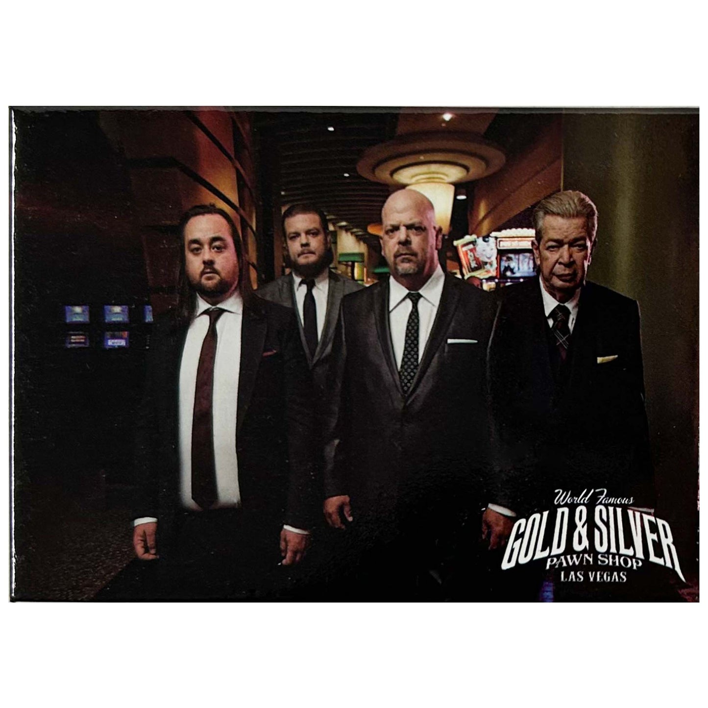 Four Guys Photo Magnets Gold & Silver Pawn Shop