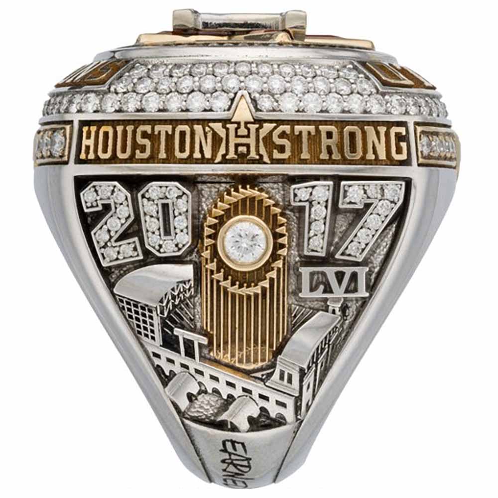 2017 Houston Astros World Series Ring Gold & Silver Pawn Shop