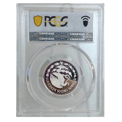 1986-Mo PCGS PR68DCAM Mexico World Cup 25 Peso Gold & Silver Pawn Shop