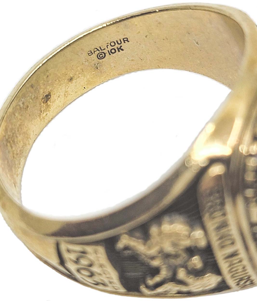 Pro Football Hall of Fame Ring Gold & Silver Pawn Shop