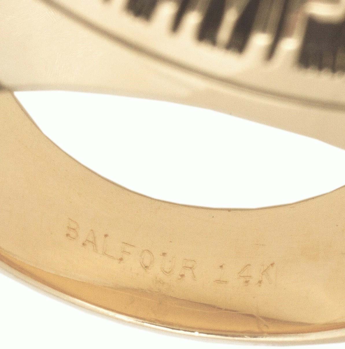 2001 New York Yankees AL Championship Ring Gold & Silver Pawn Shop