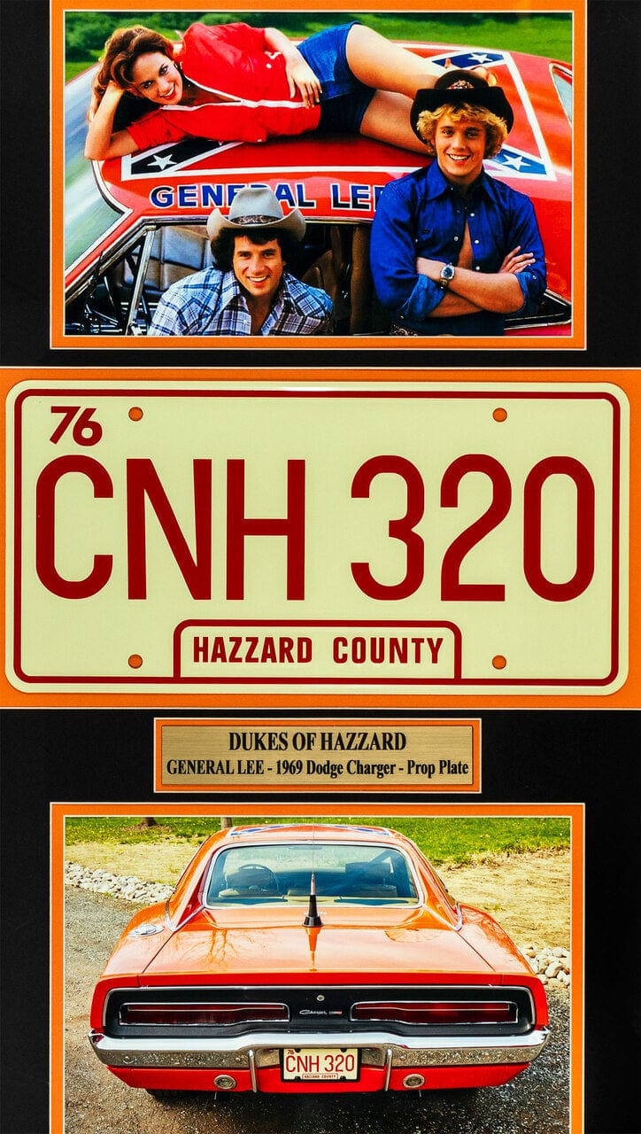 Dukes of Hazzard Car Plate Wall Art G S Pawn