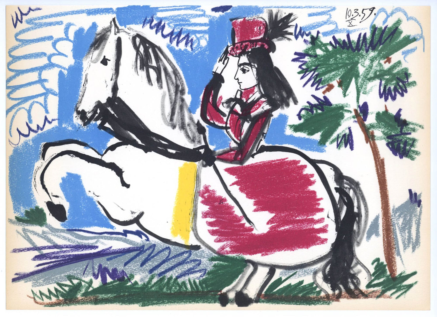 Pablo Picasso: Untitled 03 from Toros y Toreros, 1961 Art G S Pawn